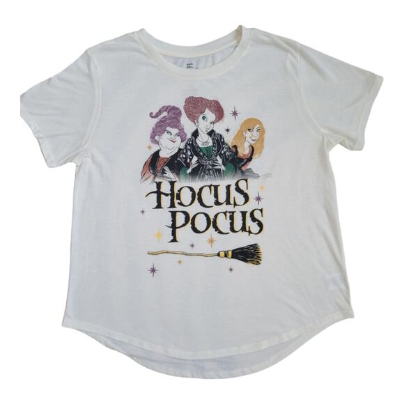 Disney Tops - Disney Hocus Pocus Cream Short Sleeve T-shirt Size 3X